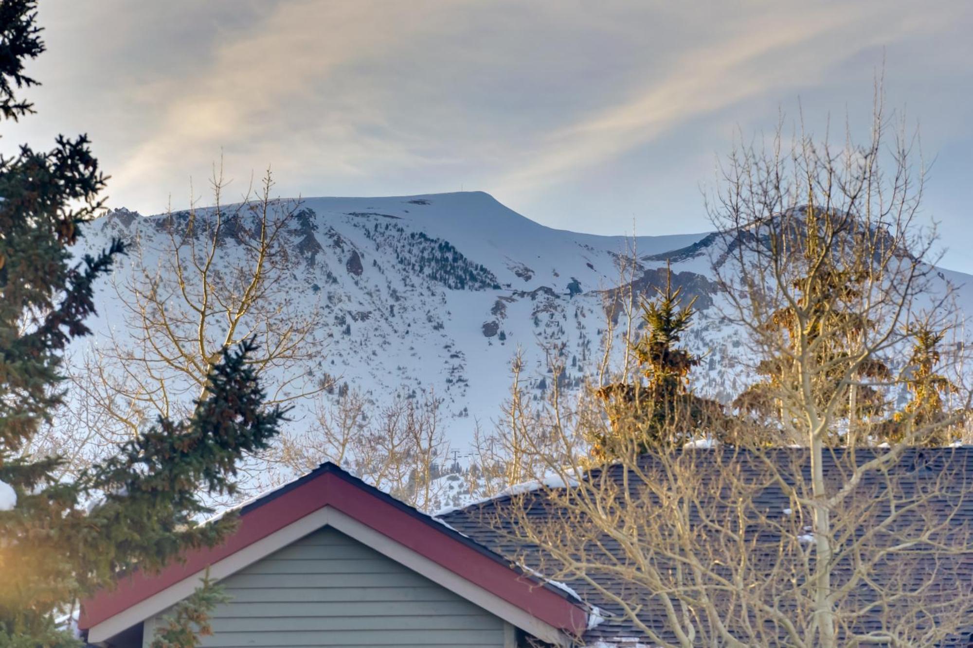 Snowcreek Resort Condo With Deck At Mammoth Mountain แมมมอธ เลกส์ ภายนอก รูปภาพ