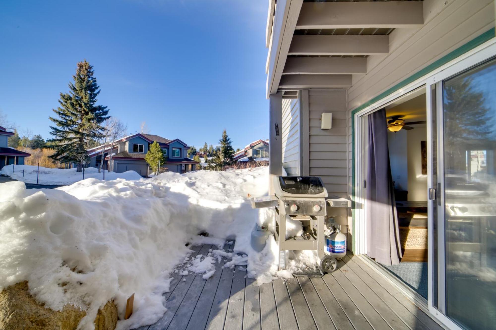 Snowcreek Resort Condo With Deck At Mammoth Mountain แมมมอธ เลกส์ ภายนอก รูปภาพ