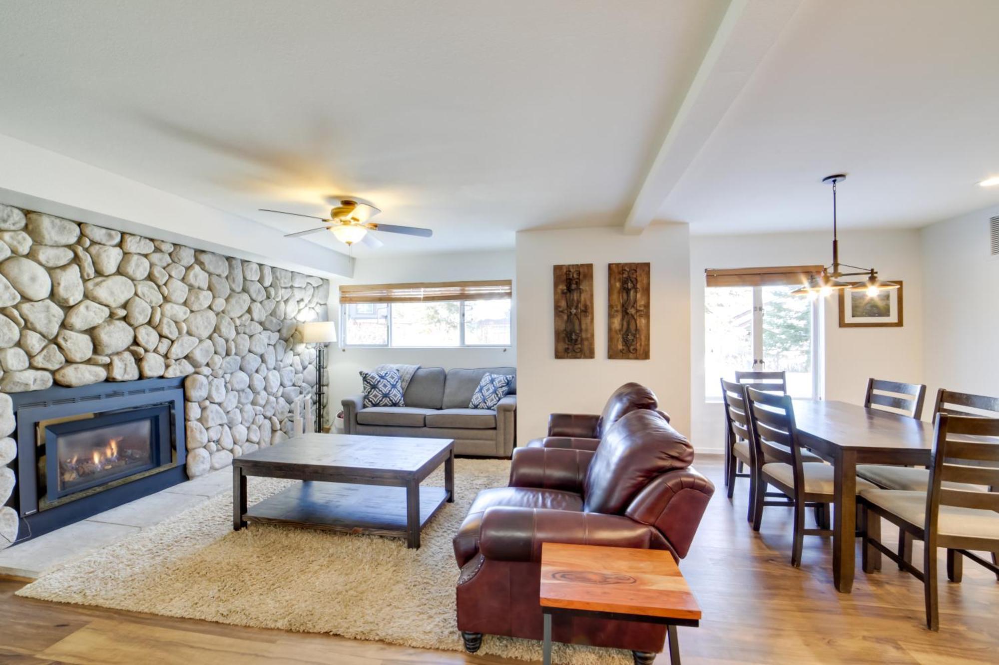 Snowcreek Resort Condo With Deck At Mammoth Mountain แมมมอธ เลกส์ ภายนอก รูปภาพ